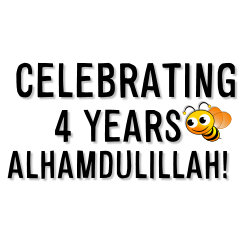 CELEBRATING 4 YEARS ALHAMDULILLAH!